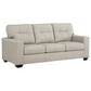 Ashley Santorine Stationary Queen Sofa Sleeper in Bone, , large