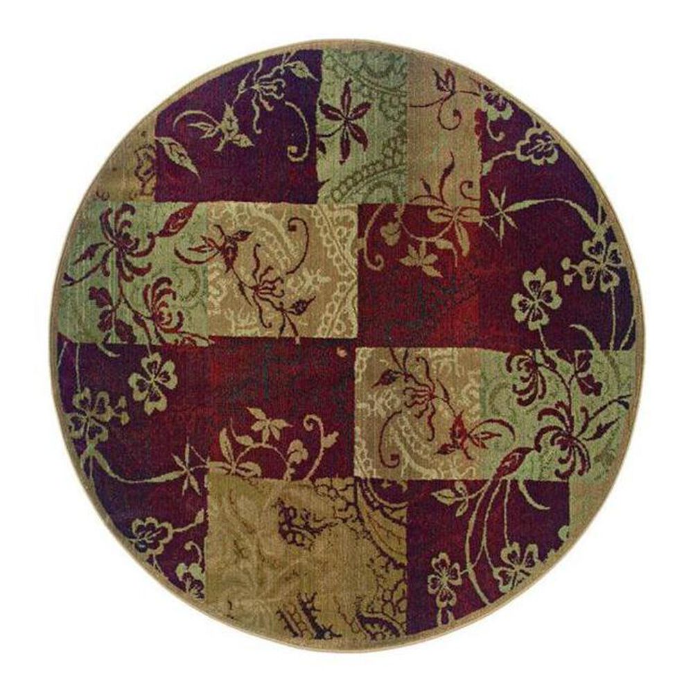 Oriental Weavers Genesis 80X 8' Round MultiColor Area Rug Nebraska
