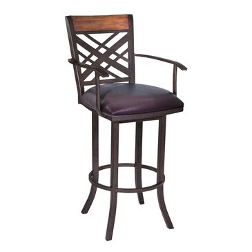 Blue River Tahiti 26" Barstool in Brown, , large