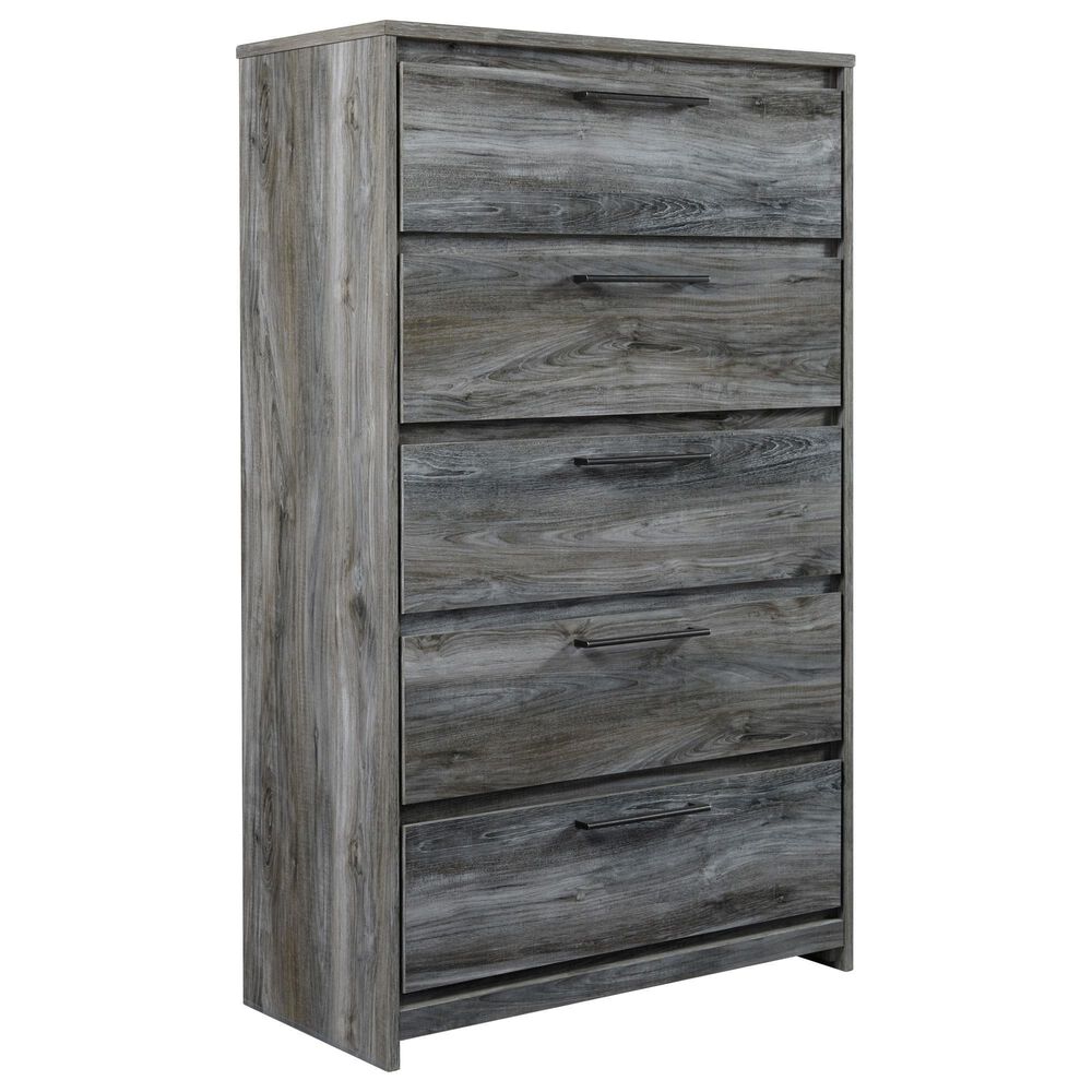Ashley Baystorm 5-Piece Queen Bedroom Set in Gray, , large