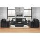Arapahoe Home Lush Stationary Loveseat in Black, , large