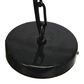 Creative Coop Simone 20" Pendant with Pearly White Shade in Black, , large
