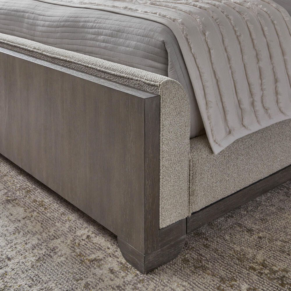 Nicolette Home Anderson Park Dark Queen Upholstered Bed in Frontier Brown, , large