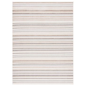 Safavieh Cabana CBN323B 4"5" x 6"5" Ivory and Grey Indoor/Outdoor Area Performance Rug, , large