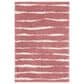 Safavieh Venus Shag VNS603U 5"3" x 7"6" Pink and Ivory Area Rug, , large