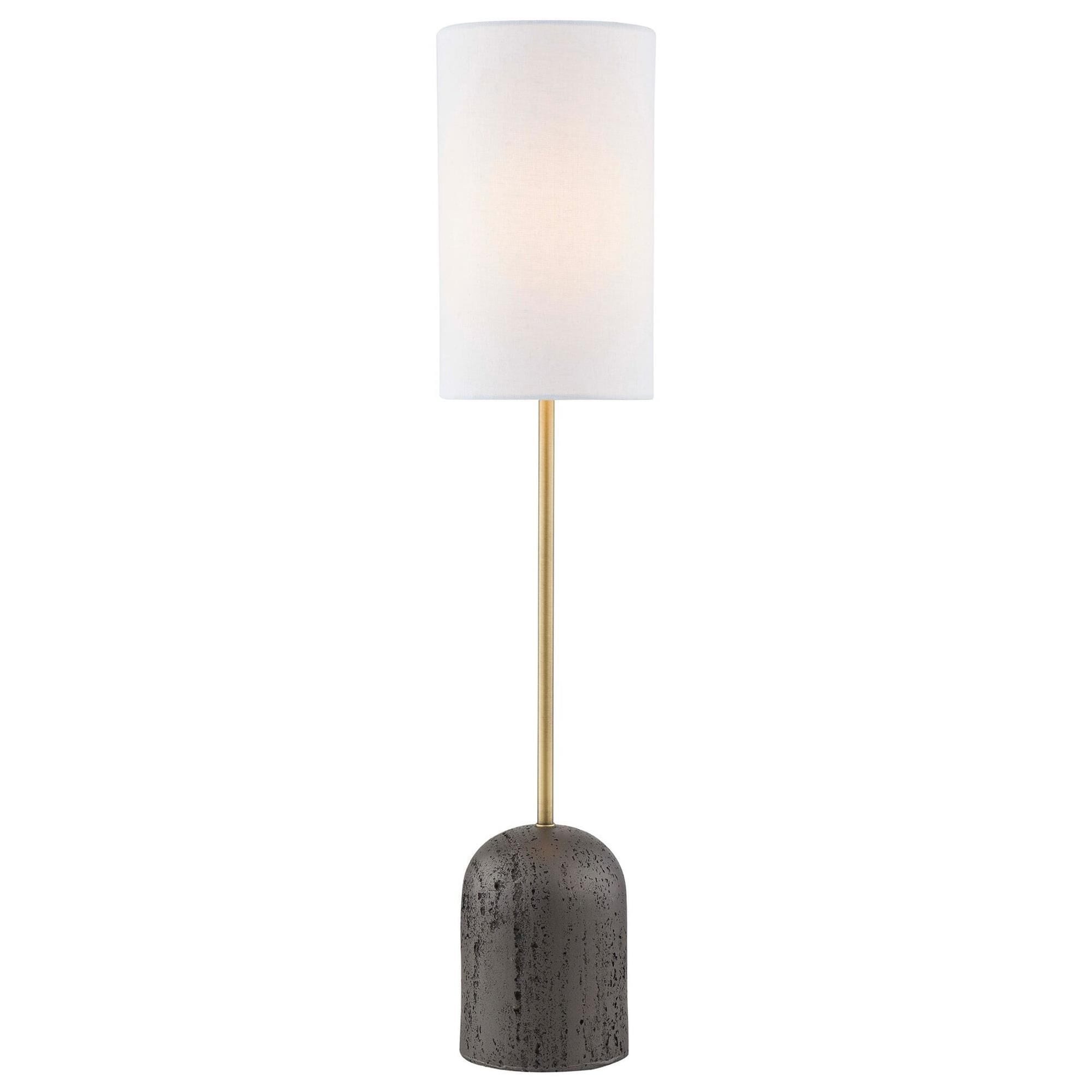 Southern Lighting Charles Buffet Lamp in Black and Gold