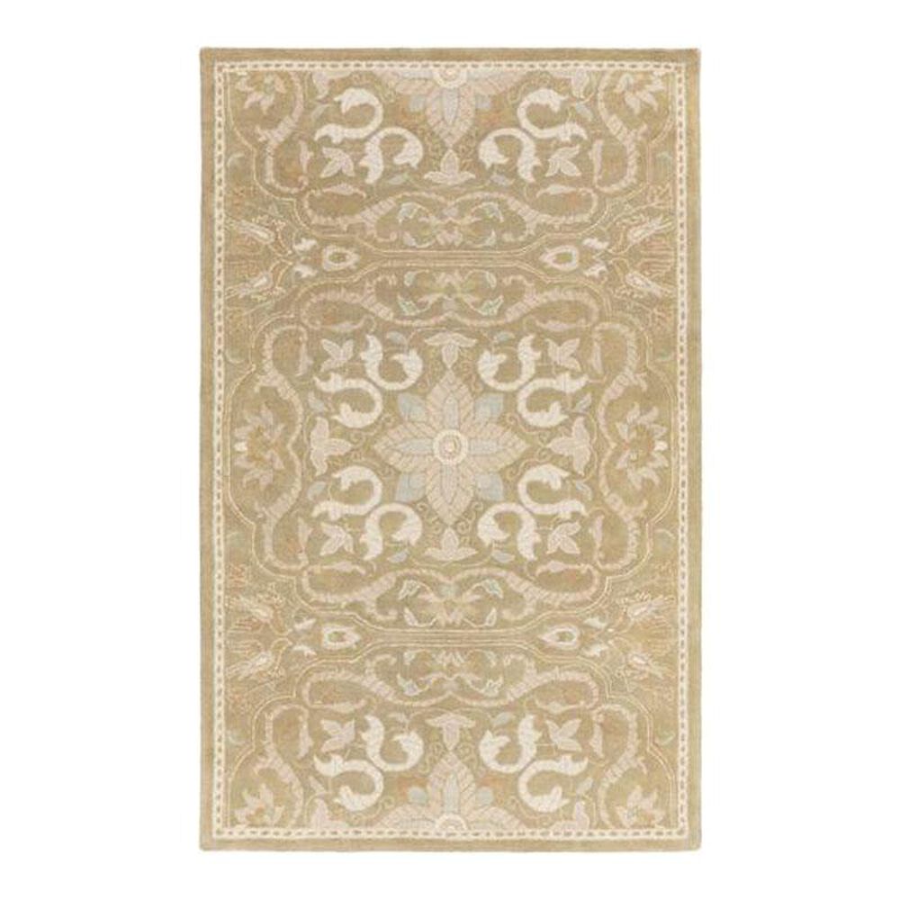 Surya Smithsonian SMI-2164 5' x 8' Tan/Cream/Khaki Area Rug, , large