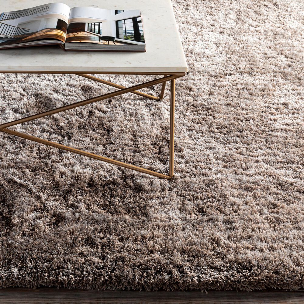 Surya Grizzly Medium Gray 9&#39; x 12&#39; Area Rug, , large