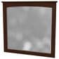 Archbold Furniture Shaker Dresser Mirror in Brown Mahogany, , large