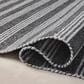 Magnolia Home Charlie Charcoal and Grey 8"6" x 11"6" Indoor/Outdoor Area Rug, , large