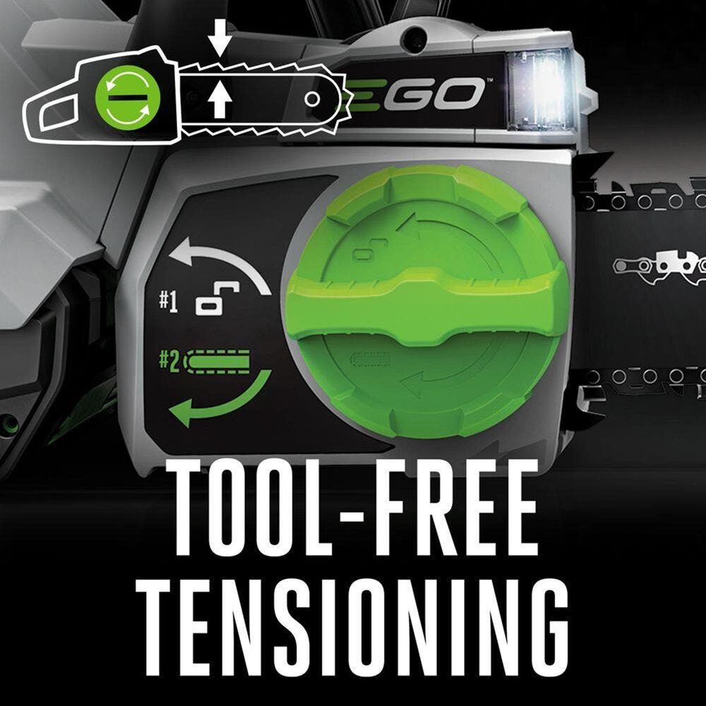 EGO Power+ 18&quot; Chain Saw in Black, Gray and Green, , large