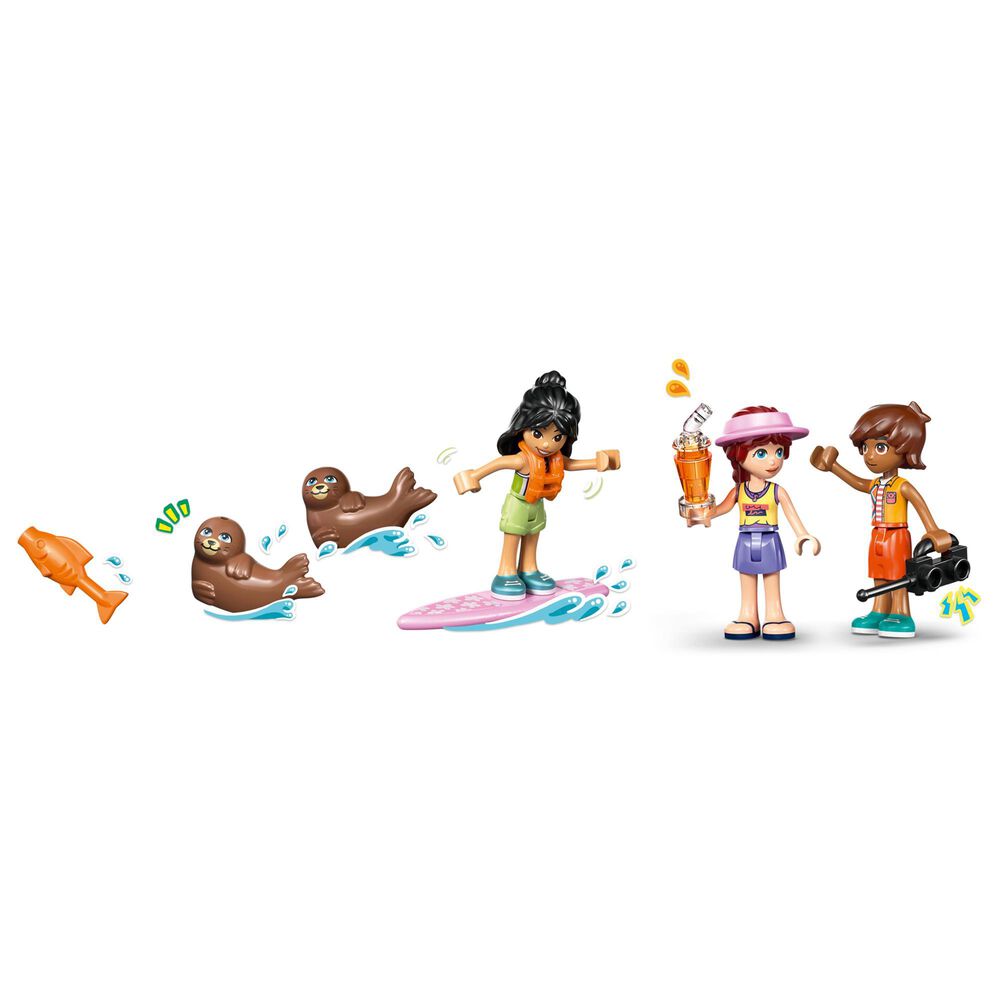 LEGO Friends Beach House with Seals Building Set, , large