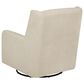 Coaster Serra Swivel Glider Chair in Sandy Beige, , large