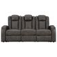Ashley Fyne-Dyme 3-Piece Power Reclining Living Room Set in Shadow, , large