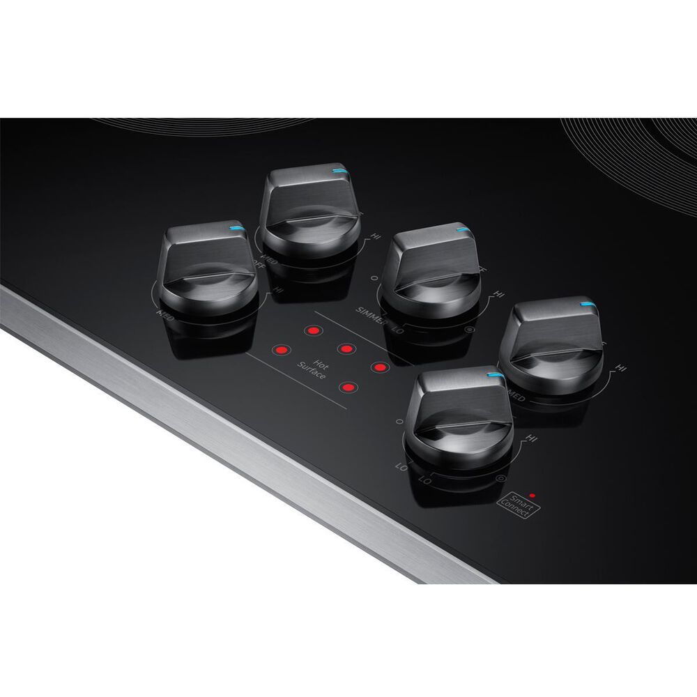Samsung 30&quot; Electric Cooktop With Rapid Boil Burner in Stainless Steel, , large