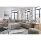 Ashley Katany Oversized Accent Ottoman in Shadow, , large