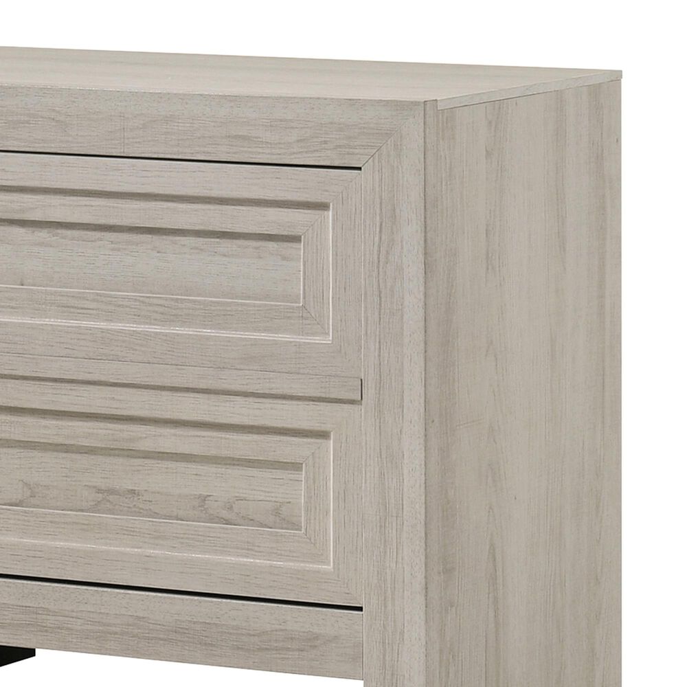 Crown Mark Lorraine 72" TV Stand in Antique White, , large