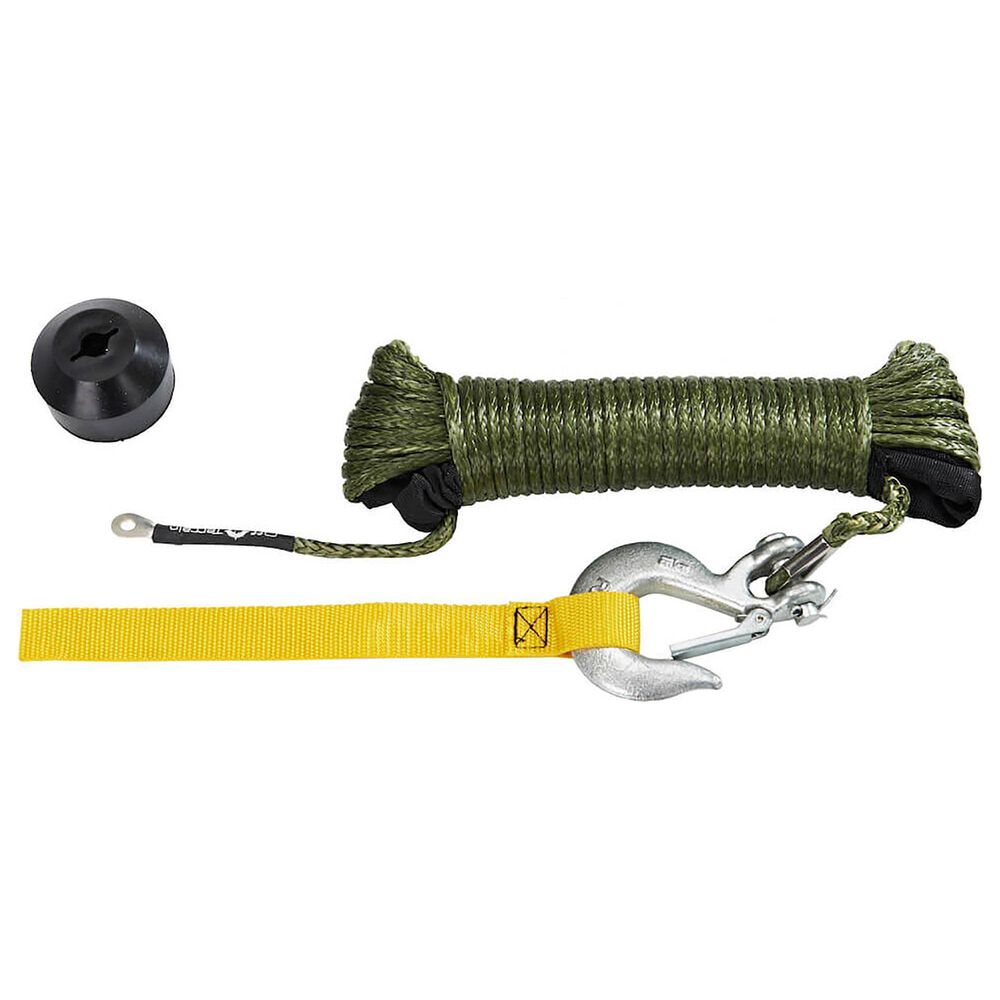Off Terrain Synthetic Winch Rope Kit 50ft x 0.1875in, , large
