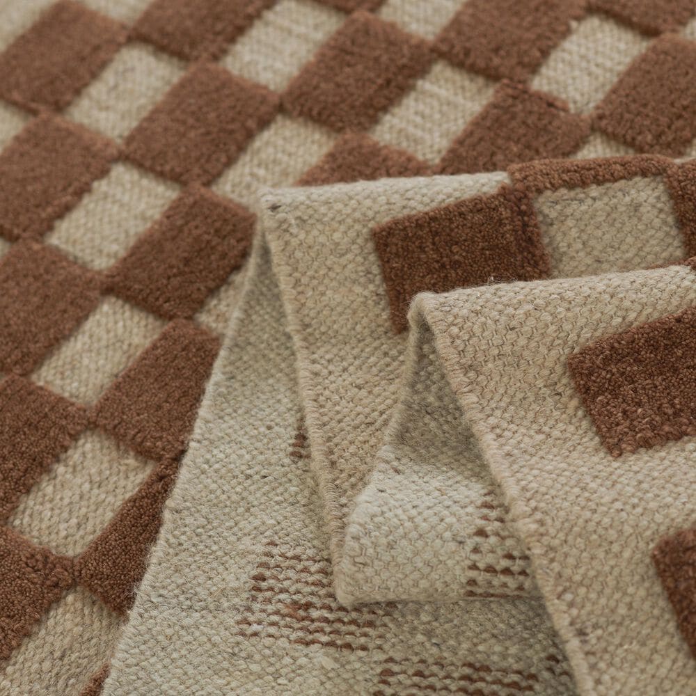 Momeni Willow WLO-1 6&#39;3&quot; x 9&#39; Brown Area Rug, , large