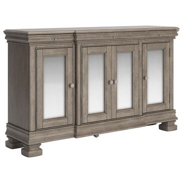 Signature Design by Ashley Lexorne Dining Server in Light Gray, , large