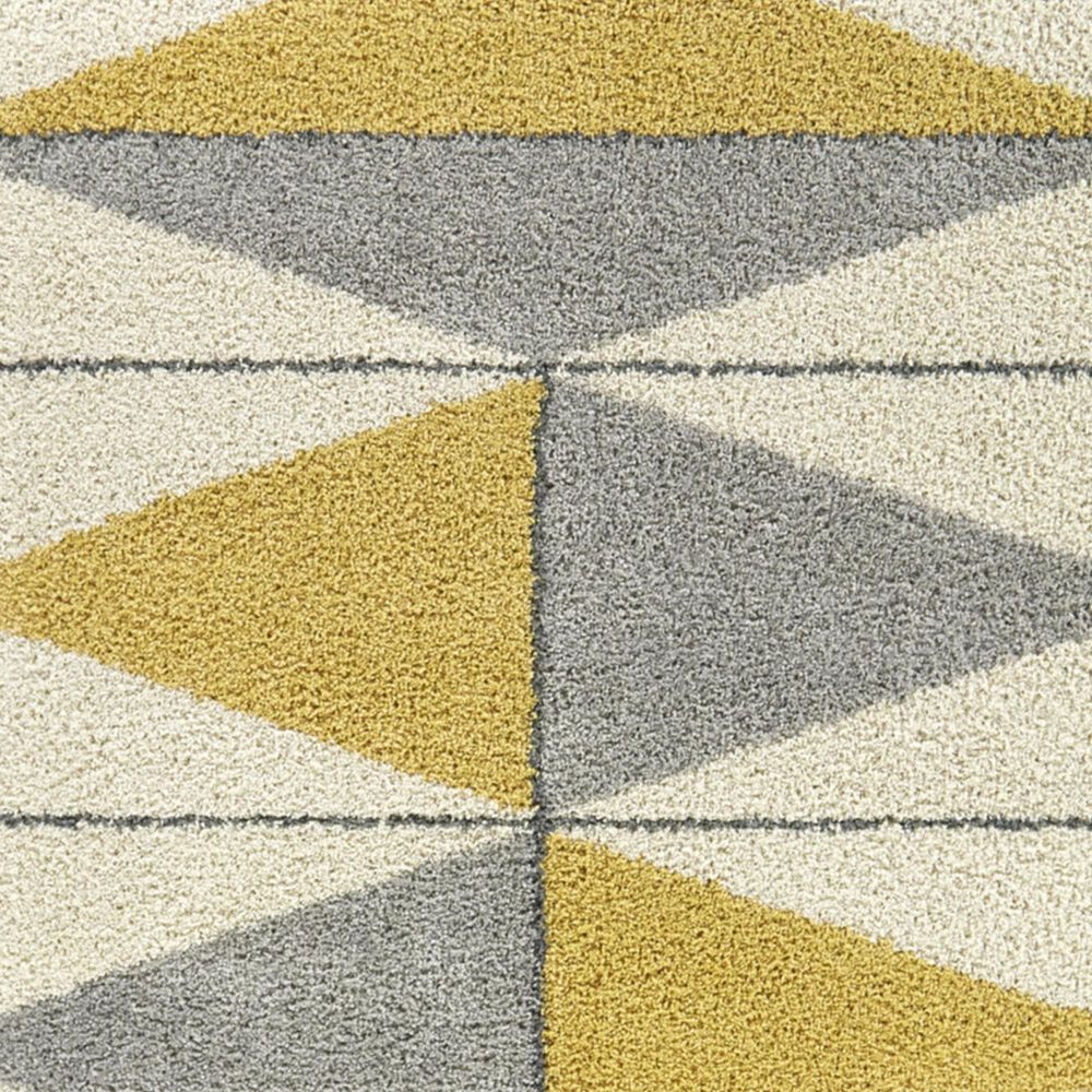 Balta Rugs Stella Levine Yellow 5'3" x 7' Area Rug, , large