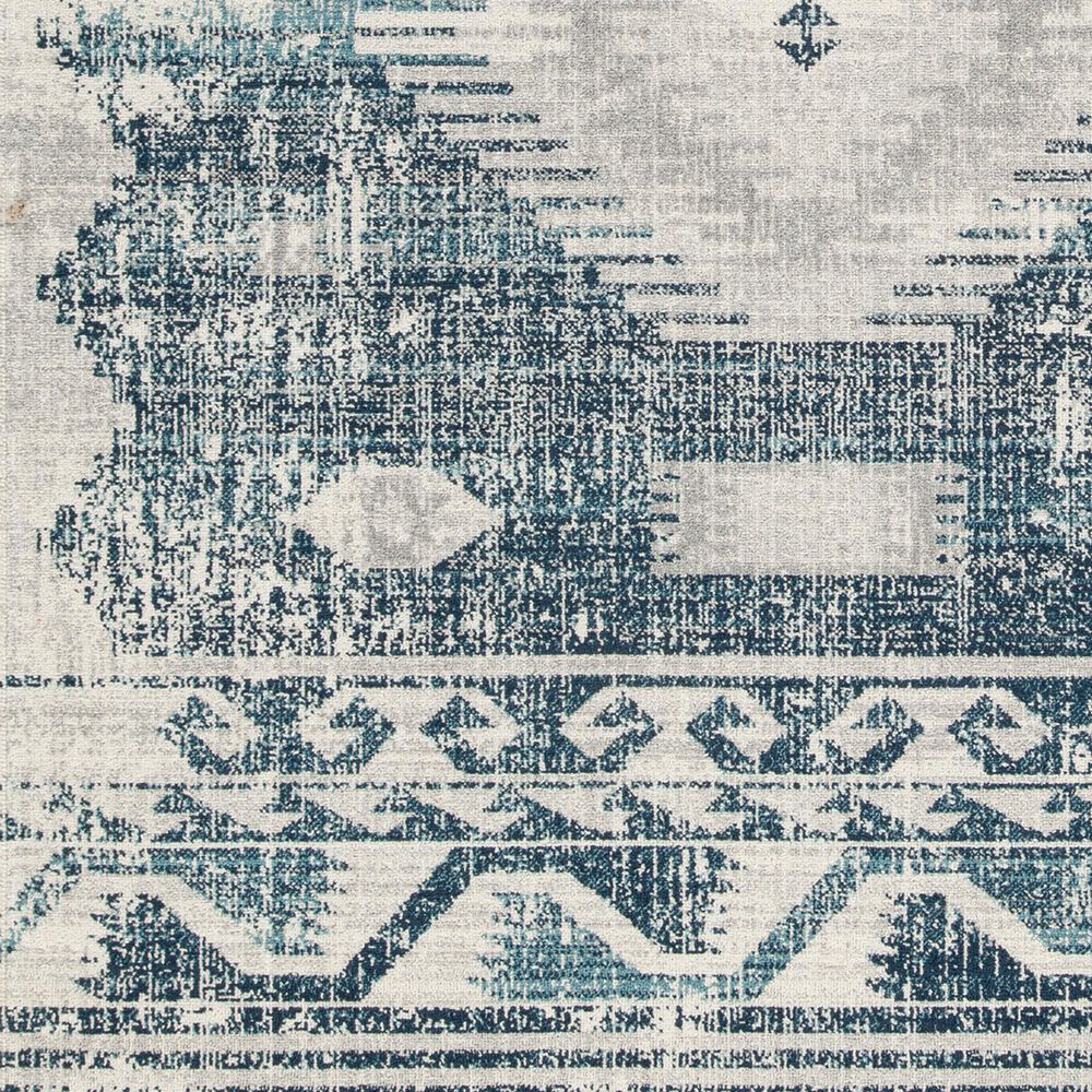 Ashley Daddridge 8&#39; x 10&#39; Blue, Gray and Ivory Outdoor Rug, , large