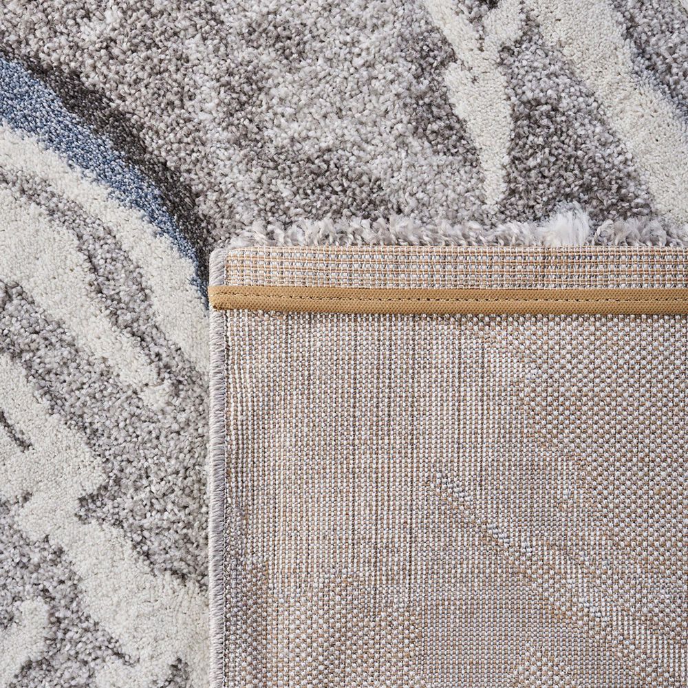 Safavieh Century CTY382F 6&#39;7&quot; Square Grey and Blue Area Rug, , large