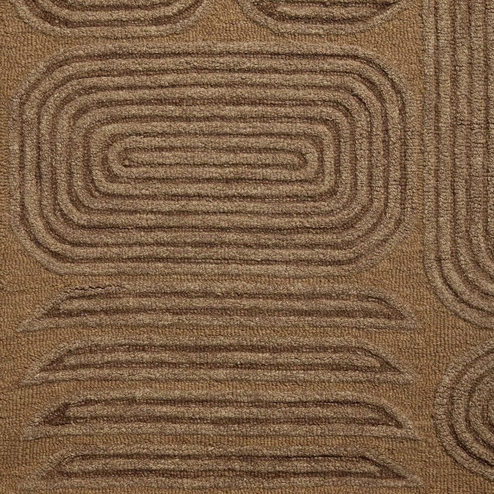 Loloi Madi Mocha and Cocoa 8'6" x 11'6" Area Rug, , large