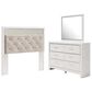 Ashley Altyra 3-Piece Queen Panel Headboard Set in White, , large