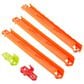 Mattel Track Creator Straight Track Pack with Adapters in Multicolor, , large