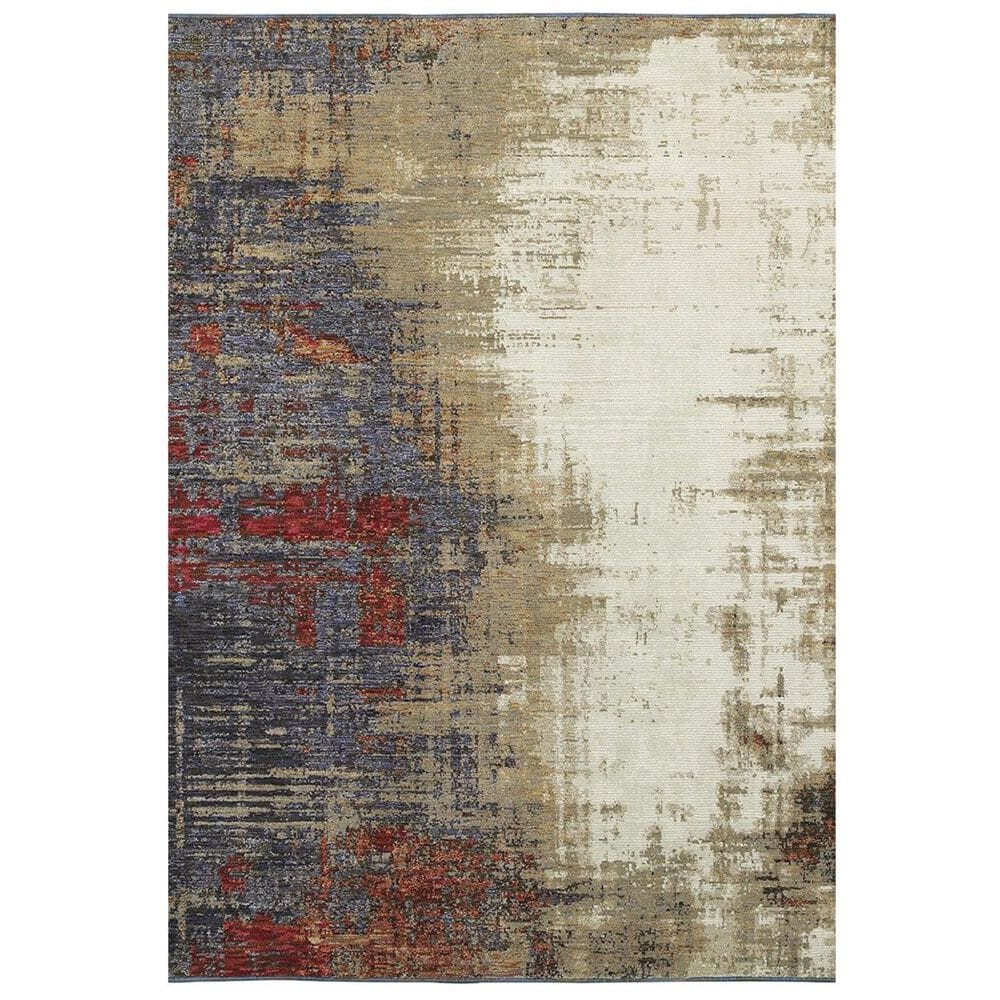 Oriental Weavers Evolution 8001A 8"6" x 11"7" Ivory Area Rug, , large