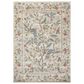Rifle Paper Co. x Loloi Laurel Peacock Garden 6"6" x 9"2" Cream Area Rug, , large