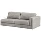 Ashley 2-Piece Leather Sofa with Chaise in Glacier, , large