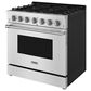 Thor Kitchen S Series 36" Professional Gas Range in Stainless Steel, , large