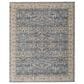 Feizy Pasha 2" x 3" Blue and Ivory Area Rug, , large