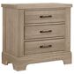 Viceray Collections Cool Rustic 4-Piece King Plank Bedroom Set with Storage in Clear Maple, , large