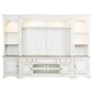 Liberty Magnolia Manor Entertainment Center in White with Antique Finish, , large