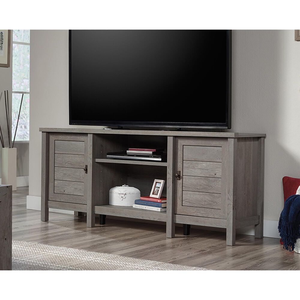 Sauder Cottage Road 59&quot; TV Credenza in Mystic Oak, , large