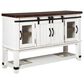 Signature Design by Ashley Valebeck Dining Room Server in White/Brown, , large