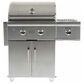 Coyote Outdoor 28" Liquid Propane Grill in Stainless Steel, , large