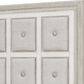 Chapel Hill Camila Queen Panel Bed in White and Silver, , large
