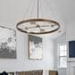 Cal Lighting Hempstead 8-Light Chandelier in Antique Brass, , large