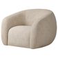 Four Hands Channing Swivel Chair in Yuma Cream, , large