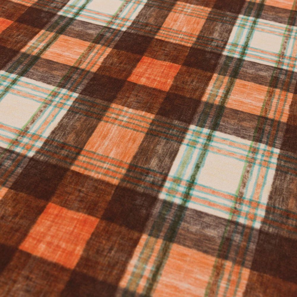 Mohawk Dri-Pro Deluxe Harvest Chalk Plaid 1&#39;8&quot; x 3&#39;6&quot; Multicolor Area Rug, , large