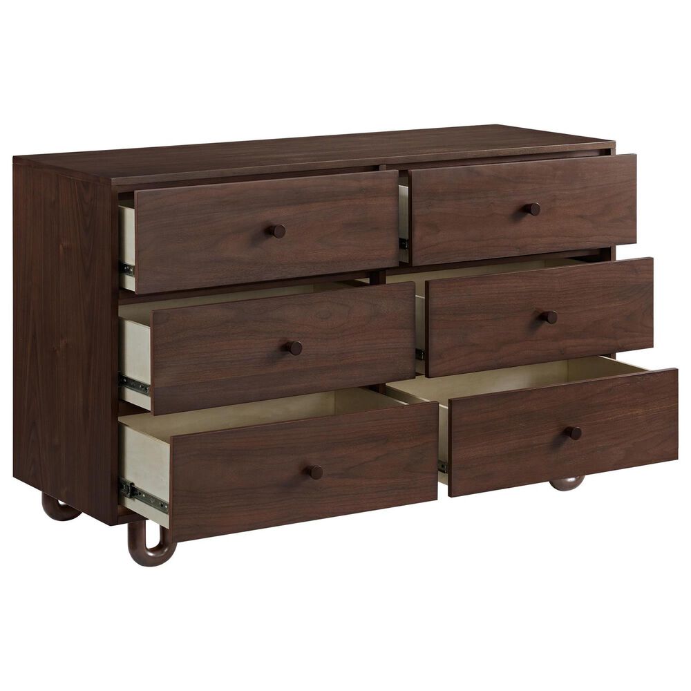 Oxford Baby Meridian 2-Piece Nursery Set with 3-in-1 Convertible Crib and Dresser in Cognac, , large