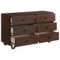 Oxford Baby Meridian 2-Piece Nursery Set with 3-in-1 Convertible Crib and Dresser in Cognac, , large