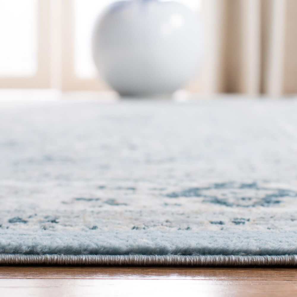 Safavieh Isabella 3&#39; x 5&#39; Blue and Creme Area Rug, , large