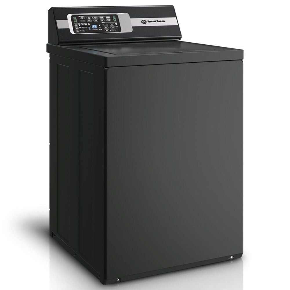 Speed Queen 3.2 Cu. Ft. Top Load Washer and 7.0 Cu. Ft. Electric Dryer Laundry Pair in Black, , large