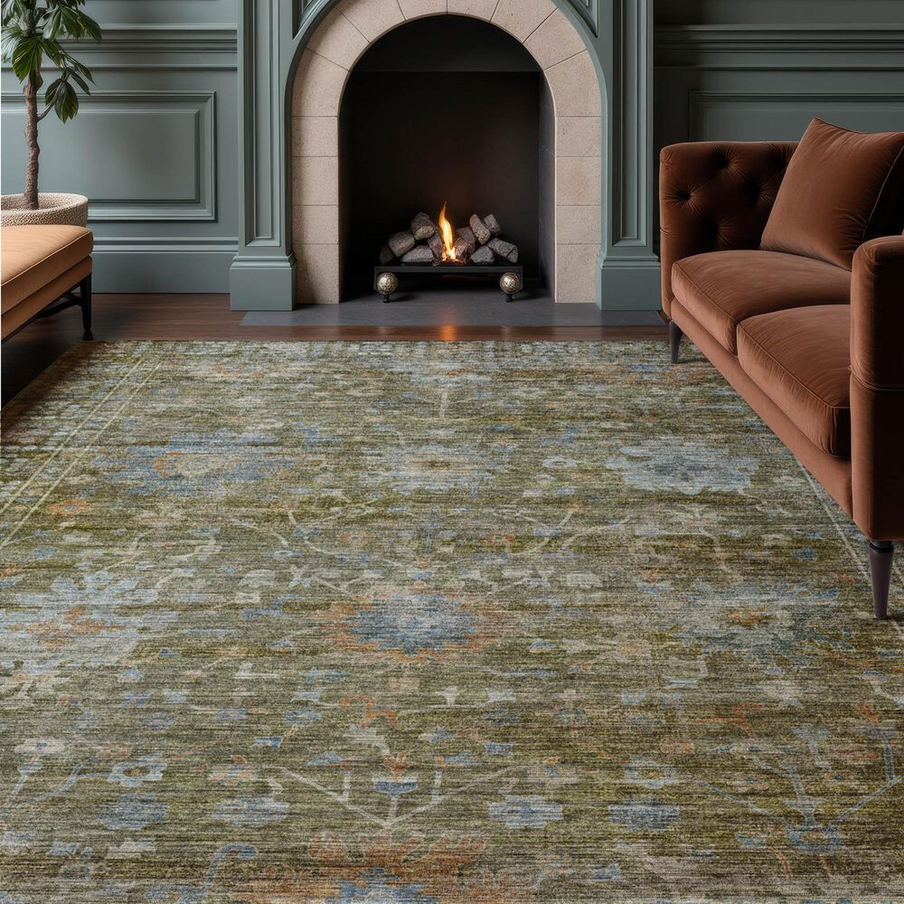 Dalyn Rug Company Aristo Olive 10' x 14' Area Rug, , large