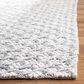 Safavieh Natura NAT404G 8" x 10" Silver and Ivory Area Rug, , large
